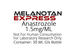 Anastrozole SERMS liquid research chemical product label
