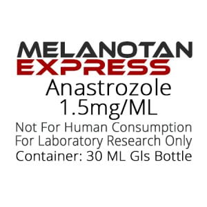 Anastrozole SERMS liquid research chemical product label