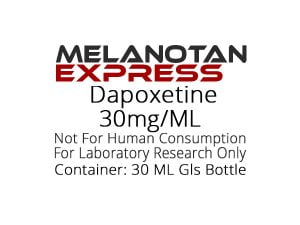 Dapoxetine liquid research chemical product label