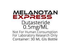 Dutasteride liquid research chemical product label