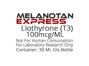 Liothyrone T3 liquid research chemical product label