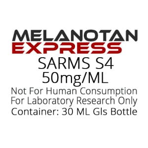 SARMS-S4 50mg liquid research chemical product label