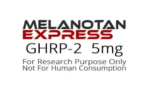 GHRP-2 peptide product label