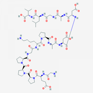 Made in USA BPC 157 Peptide chemical structure