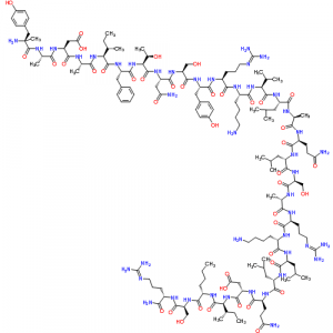 Made in USA CJC-1295 No DAC Peptide chemical structure