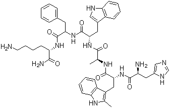 Made in USA Hexarelin Peptide chemical structure