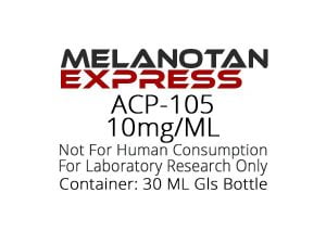 ACP-105 liquid research chemical product label