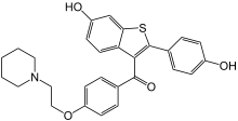 Raloxifene Liquid research chemical structure made in USA