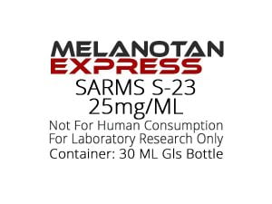 SARMS-S-23 liquid research chemical product label