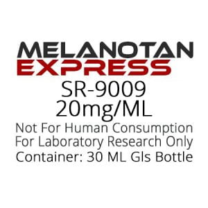 SR-9009 liquid research chemical product label