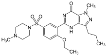 Sildenafil Liquid research chemical structure made in USA