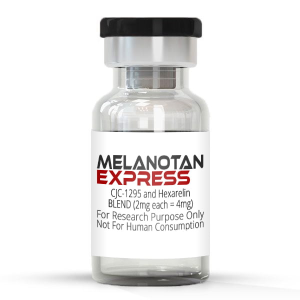 CJC-1295 NO DAC And Hexarelin BLEND (2mg Each = 4mg Total)