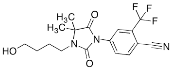 RU-58841 research chemical structure