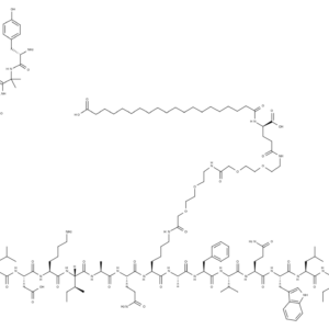 Tirzepatide research chemical structure