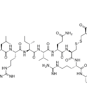 Made in USA AOD-9604 Peptide chemical structure